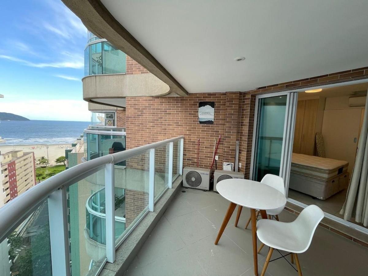 Estanconfor Santos Com Vista Mar 6 Ac Garagem Alto 17º Andarアパートメント エクステリア 写真