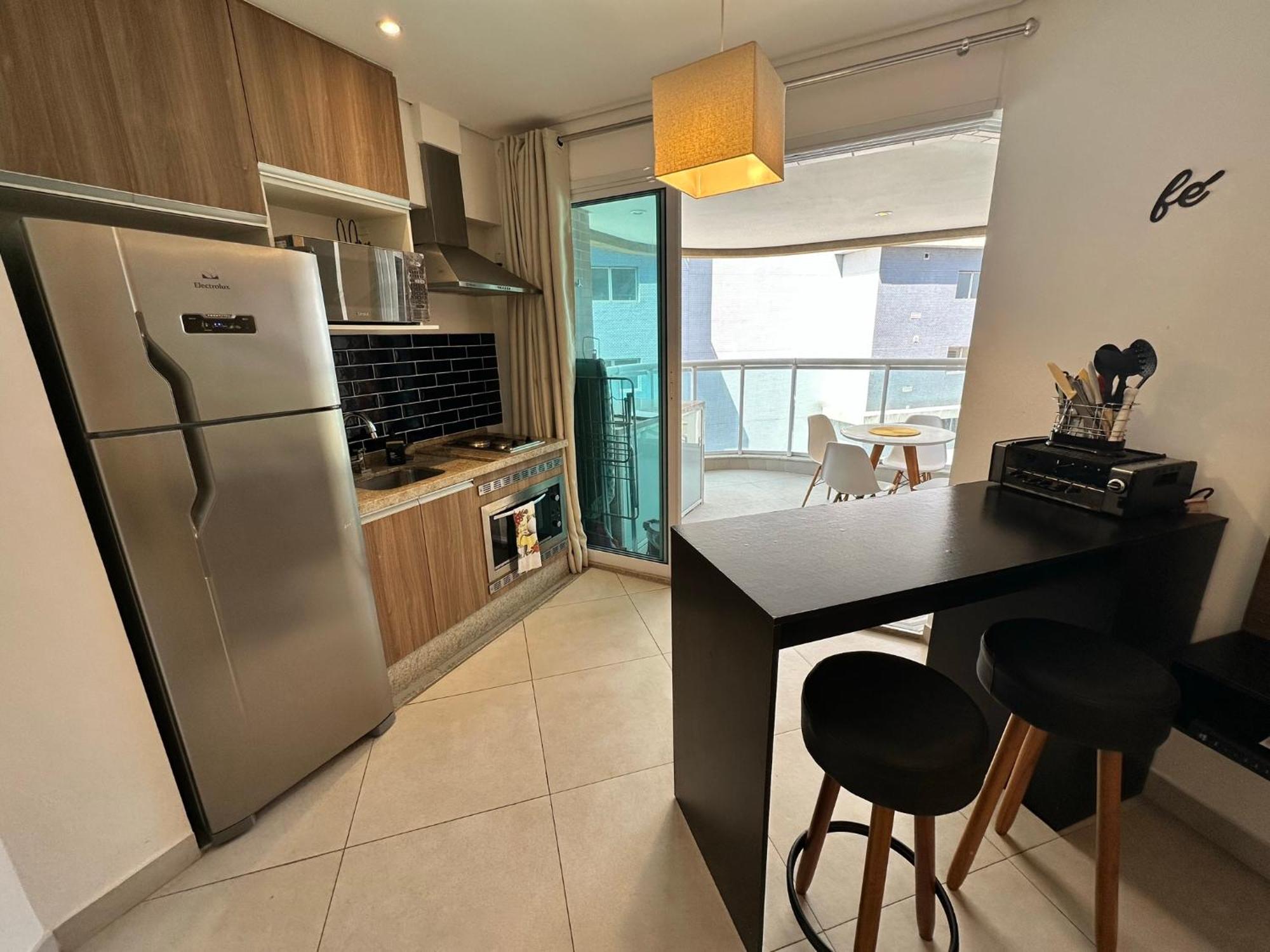 Estanconfor Santos Com Vista Mar 6 Ac Garagem Alto 17º Andarアパートメント エクステリア 写真